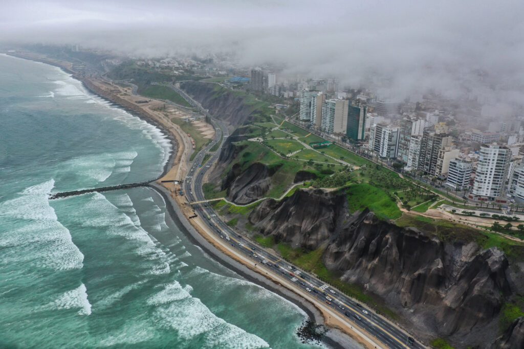 Arrival in Lima